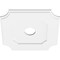 Ekena Millwork Locke Architectural Grade PVC Contemporary Ceiling Medallion, 16"OD x 3"ID x 9 1/2"C x 1"P CMP16LE-03000 - alternate 2